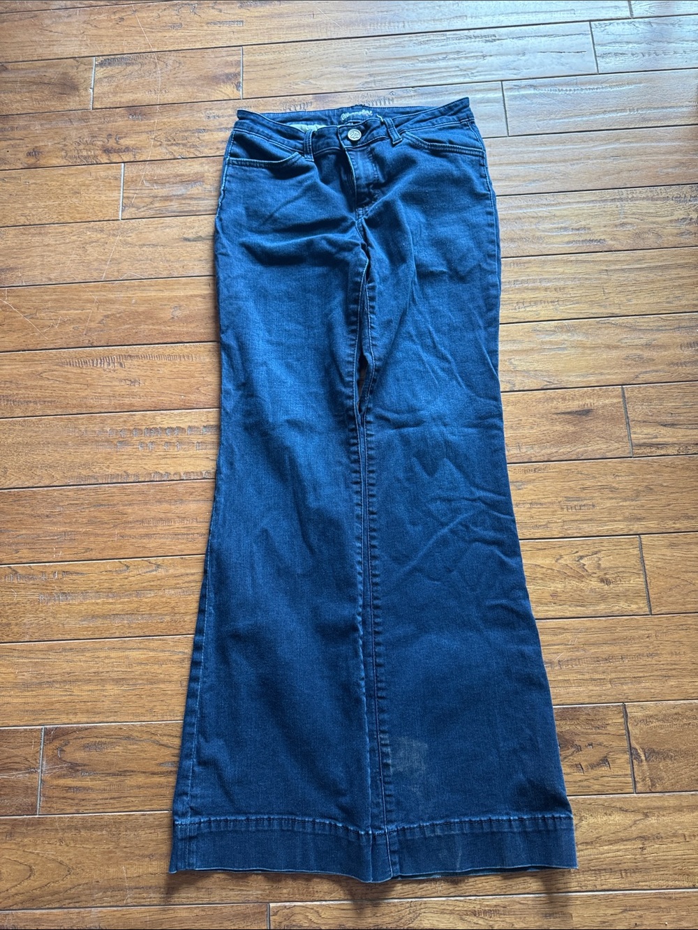 Wrangler Navy Flare Jeans